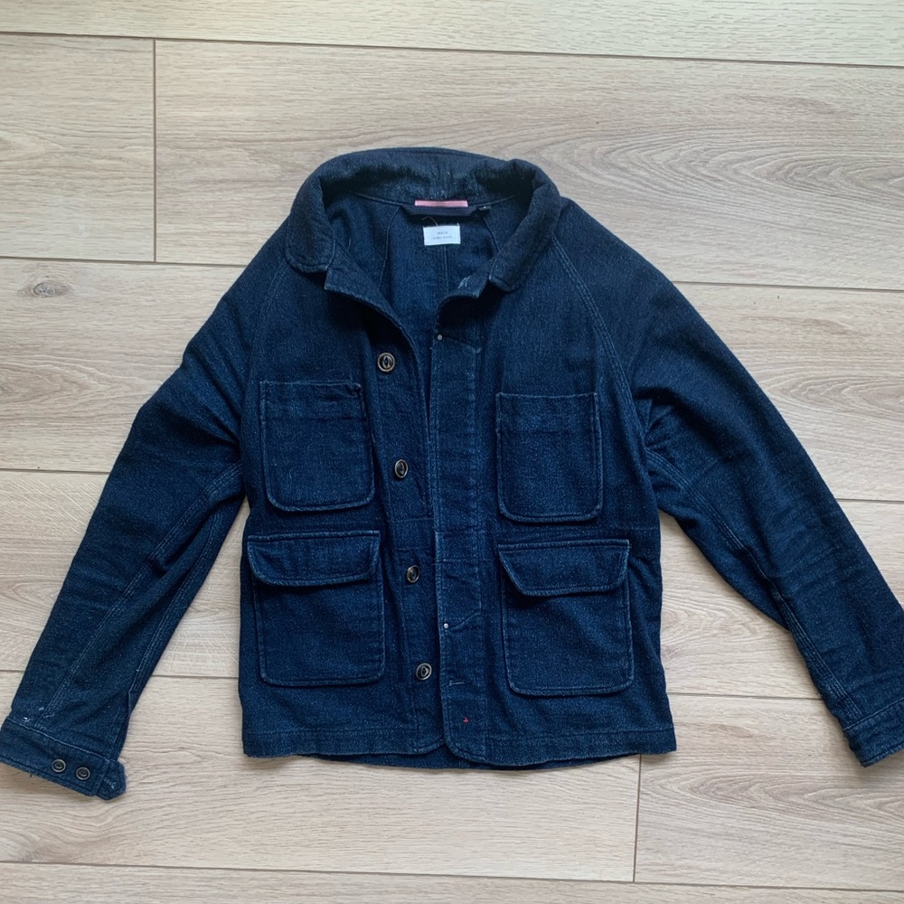 APOLIS
Wool Chore Coat - Indigo